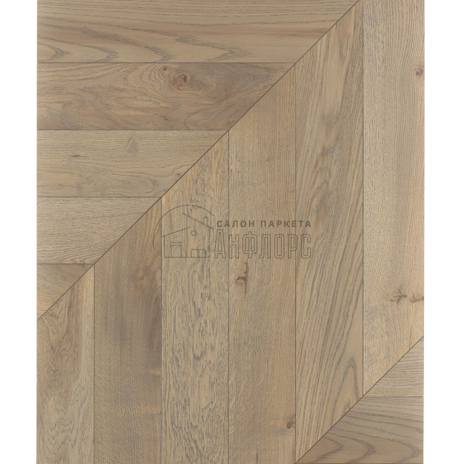 Инженерная доска Brinel Французская ёлка Дуб Grade Дуб Grade 15х100х600 Прайм - фото 4