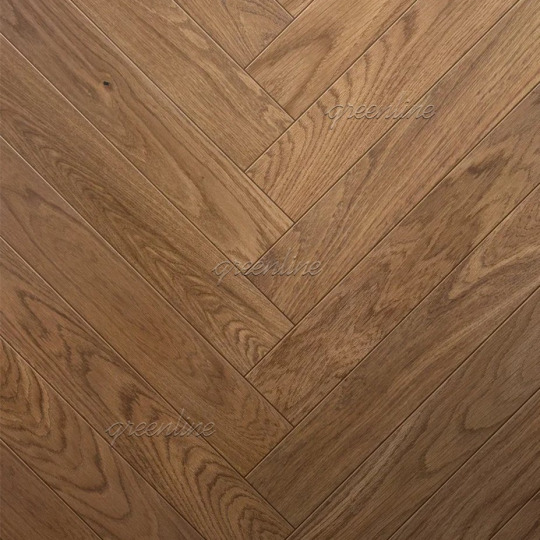 Паркет ёлка Greenline Паркет ёлочка 618 Дуб Мокко - фото 1