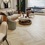 Паркет ёлка Barlinek Английская ёлка Дуб Salt - 1