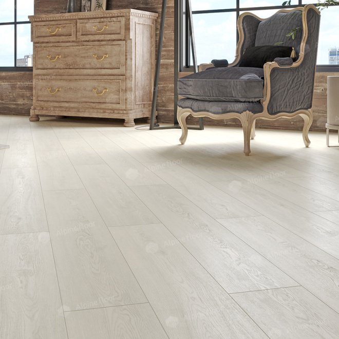 Кварц виниловый ламинат Alpine Floor Classic ECO 134-7 Дуб Арктик - фото 4