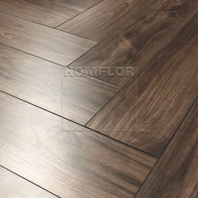 Ламинат Homflor Creativ Herringbone Creativ Herringbone Орех Шоколад C5520 - фото 1