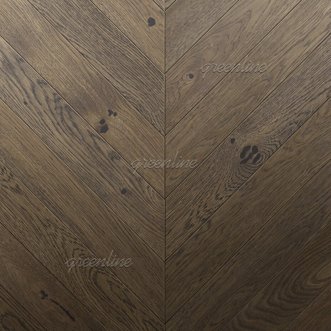 Паркет ёлка Greenline  411 Мичиган французская 411 Мичиган 15х125х600 - фото 1