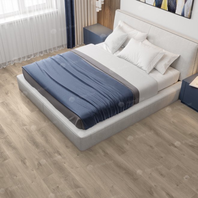 Кварц виниловый ламинат Alpine Floor Premium XL ECO 7-5 Дуб Натуральный Отбеленный - фото 3
