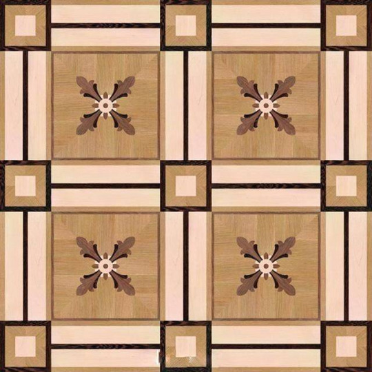 Модульный паркет  Модульный паркет M-136 (дуб радиал, клен, орех, венге) - фото 1