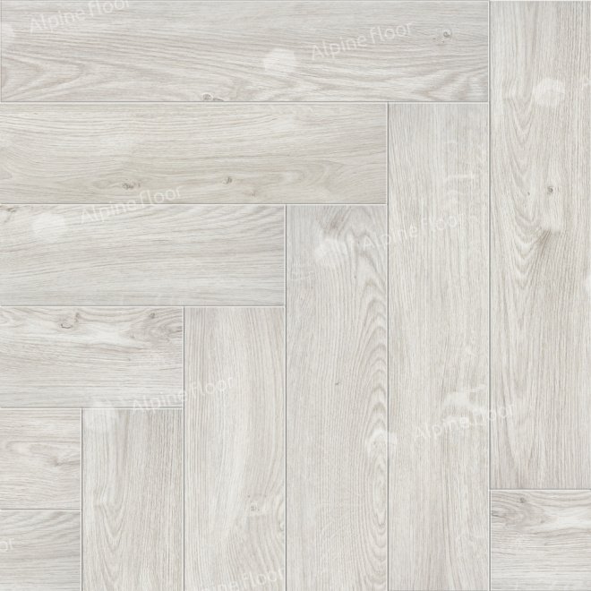 Кварц виниловый ламинат Alpine Floor Parquet LVT ECO 16-11 Снежный - фото 1