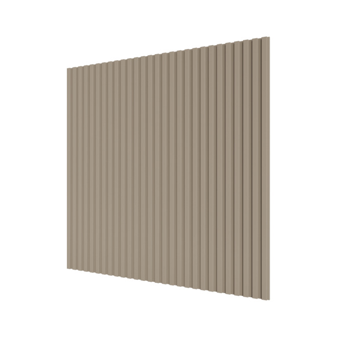 Стеновые панели Ликорн Полосы Латте - фото 2