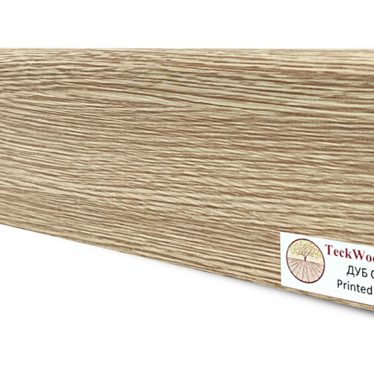 Плинтус TeckWood Цветной 75x16 Дуб Опал - фото 1