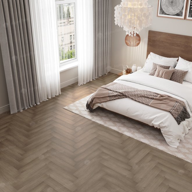 Кварц виниловый ламинат Alpine Floor Parquet Light ECO 13-7 Дуб Насыщенный - фото 3