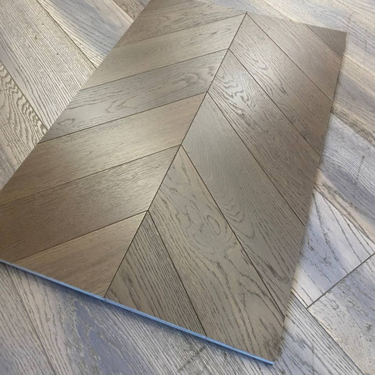 Паркет ёлка HM Flooring Дуб Décor-7 (Chocolate) - фото 3