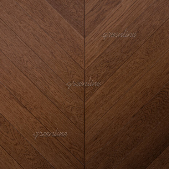 Паркет ёлка Greenline  114 Дуб Мурано французская - фото 1