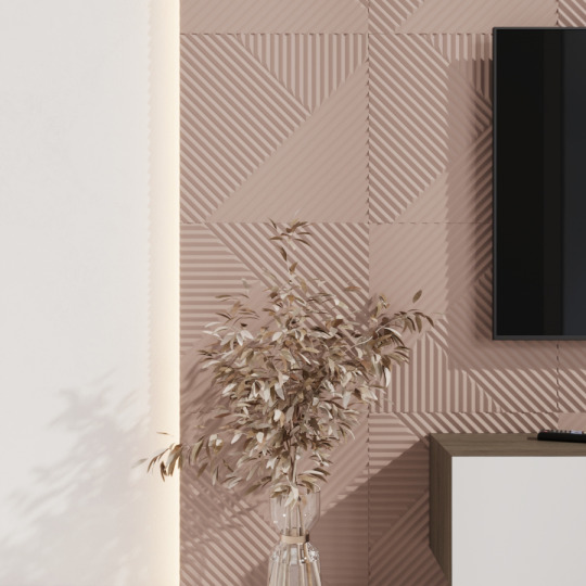 Стеновые панели Ликорн Пирамида Лиловая - фото 2