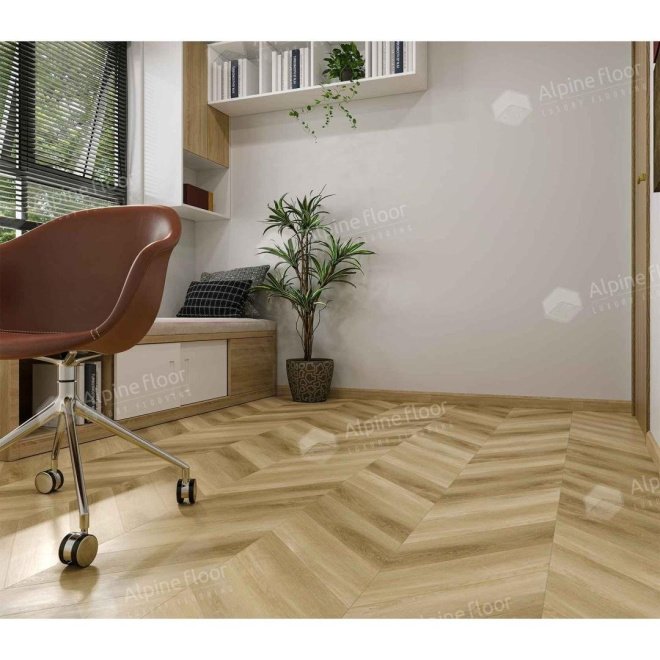 Кварц виниловый ламинат Alpine Floor Chevron Alpine ECO 18-17 MC Grazioso

5 мм - фото 3