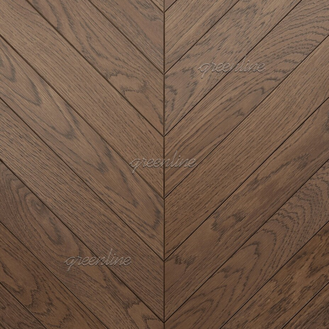 Паркет ёлка Greenline 305 Лондон французская 305 Лондон французская 15х110х590 - фото 1
