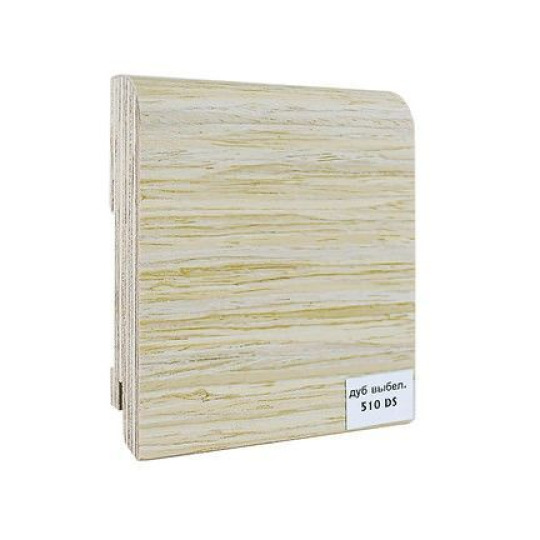 Плинтус Finitura Dekor шпонированный Дуб выбеленный 510DS - фото 1