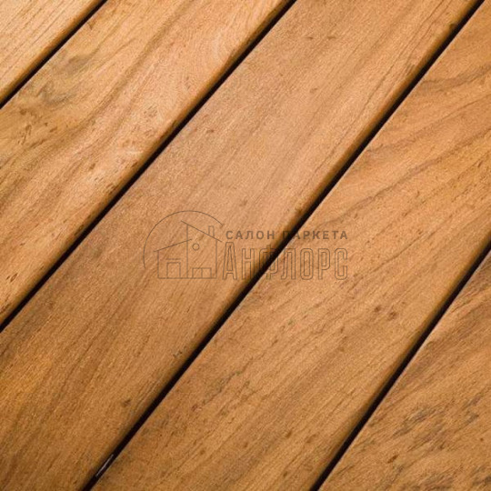 Террасная доска  Тик Лесной - фото 1