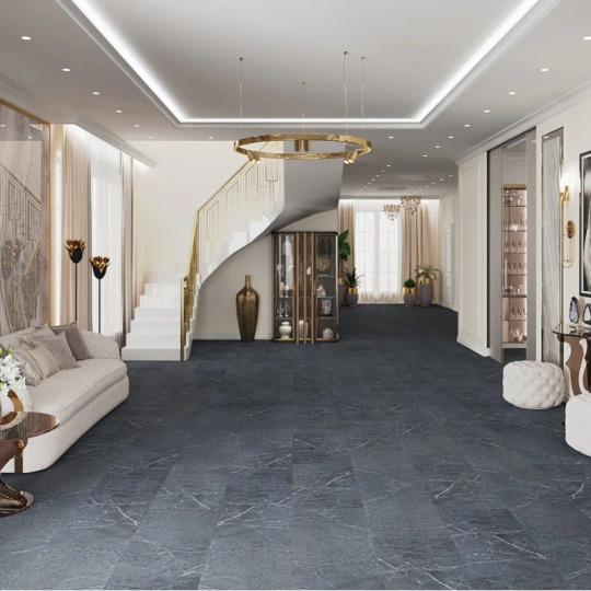 Кварц виниловый ламинат Vinilam КЕРАМО Stone 91909 Ионический Мрамор
- фото 2