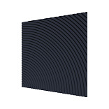 Стеновые панели Ликорн Круги Темно-синяя - 