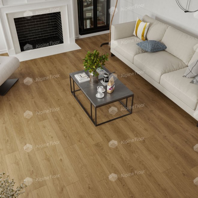 Кварц виниловый ламинат Alpine Floor Solo Plus ECO 14-101 Аллегро - фото 4