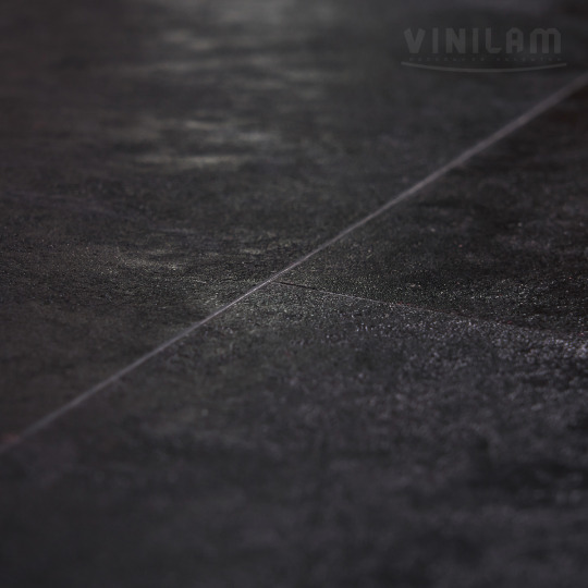 Кварц виниловый ламинат Vinilam КЕРАМО Stone 61607 Сланцевый Черный
- фото 10