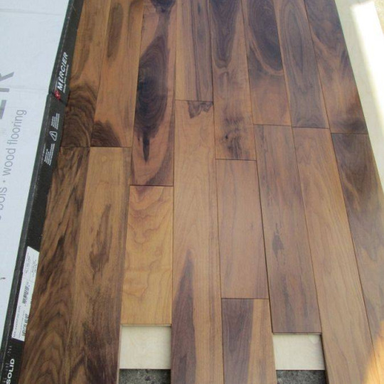 Массивная доска Mercier Mercier Орех Американский Селект Пэйл- фото 2