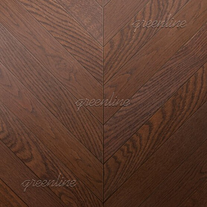 Паркет ёлка Greenline   140 Дуб Парма 15х95х500