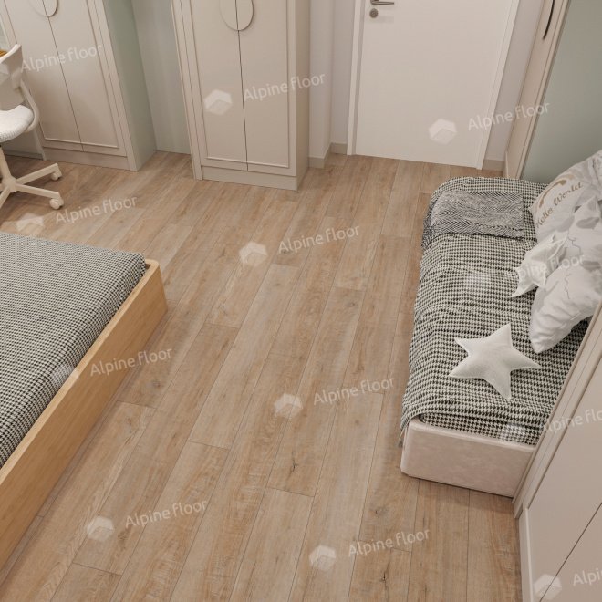 Кварц виниловый ламинат Alpine Floor Ultra LVT ECO 5-39 Дуб Амбер - фото 3
