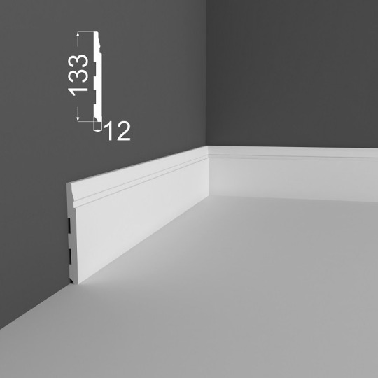 Плинтус Ликорн МДФ Грунтованный Р 23.133.12 - фото 3