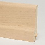 Плинтус Pedross 80x20 шпонированный - Ясень белёный - 