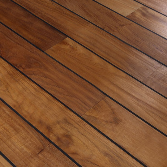 Паркет для ванной Тик с герметиком - фото 1