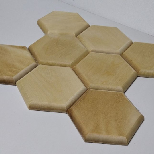 Стеновые панели Mazarri Mazarri Береза Гексагон Фаска - фото 2