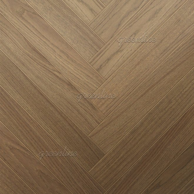 Паркет ёлка Greenline  801 Дуб Спейс 801 Дуб Спейс 15х130х600 - фото 1