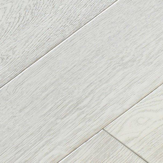 Массивная доска Стародуб Стародуб Дуб Эмаль белая, серебро- фото 1