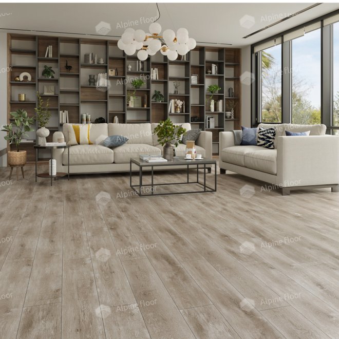 Кварц виниловый ламинат Alpine Floor Ultra LVT ECO 5-17 Дуб Медовый - фото 4