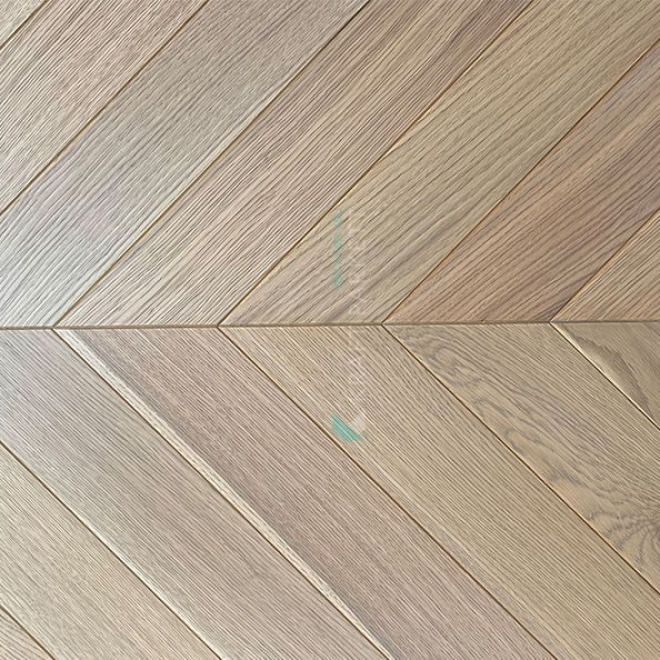 Инженерная доска Kraft Parkett Французская ёлка 908 908 15х120х580 Прайм - фото 1