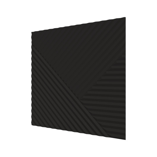 Стеновые панели Ликорн Пирамида Черная - фото 1
