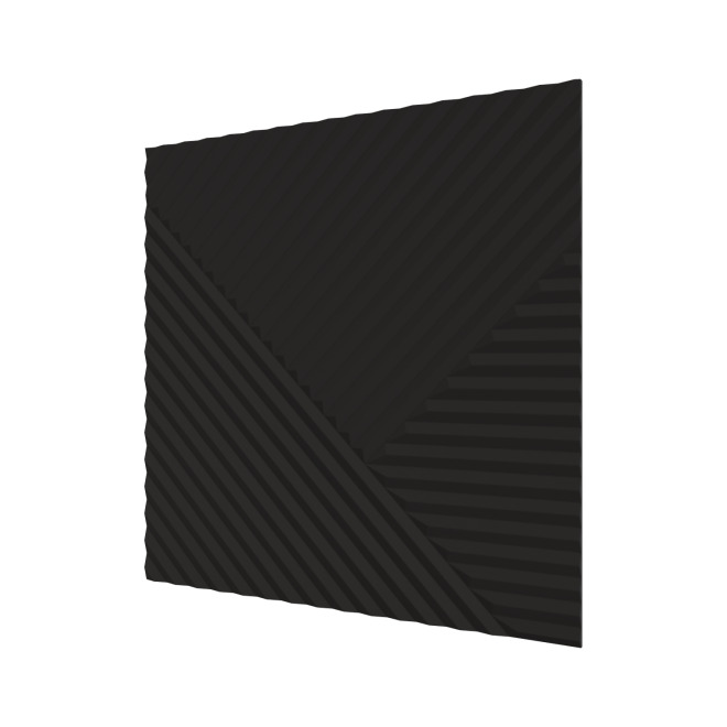 Стеновые панели Ликорн Пирамида Черная - фото 1