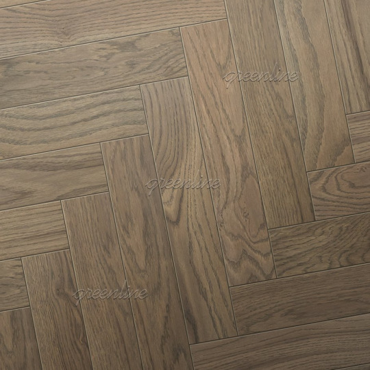 Паркет ёлка Greenline  829 Дуб Хайтек английская - фото 1