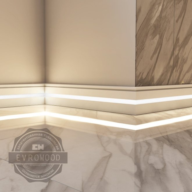 Плинтус Evrowood Evrowood PN 030 led - фото 5