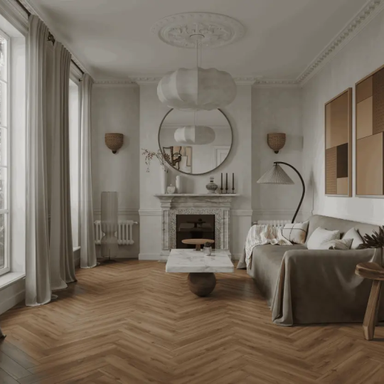 Ламинат Norland Herringbone Elegant Herringbone Elegant Дуб Велла LF303-37 - фото 4