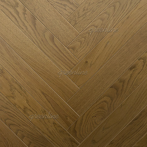 Паркет ёлка Greenline   713 Дуб Глори 12х127х500