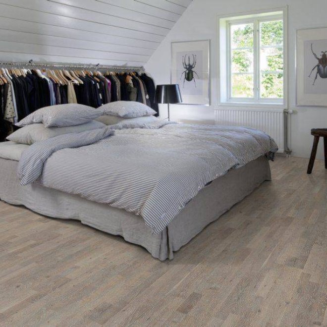 Паркетная доска Upofloor Tempo Oak Cappucino 3S - фото 7