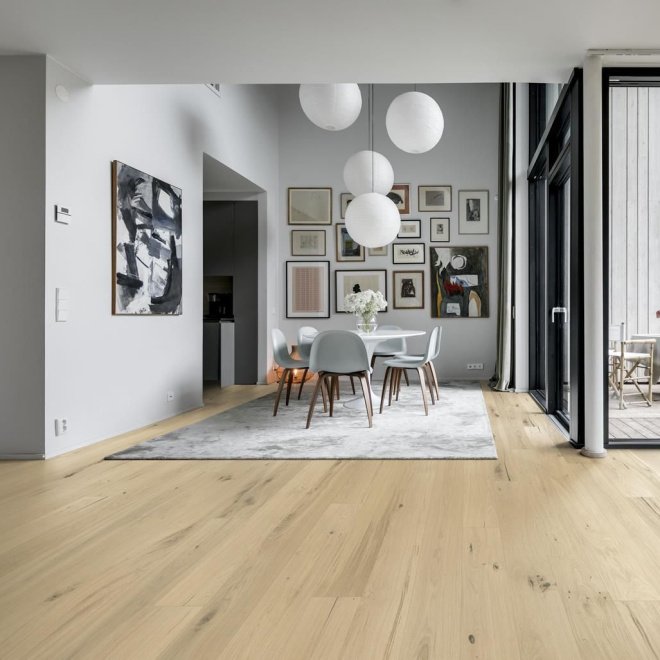 Паркетная доска Kahrs Дуб Frosted Oat Plank Kahrs - фото 3
