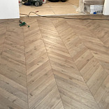 Инженерная доска Brinel Французская ёлка Дуб Drive Дуб Drive 15х100х600 Классик - 