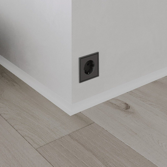 Микроплинтус Ликорн Скрытый С-05.25.4 L Белый - фото 4