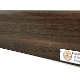 Плинтус TeckWood Цветной 75x16 Темный орех (Dark Walnut) - 