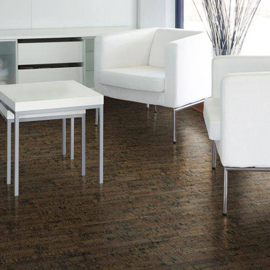 Пробковый пол Corkstyle CorkPRO Linea Brown Linea Brown 6x200x915 Клеевое - фото 2