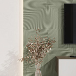 Стеновые панели Ликорн Круги Фисташка - 1