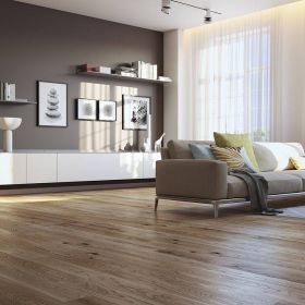 Polarwood PW Дуб 188 Коттедж матовый лак 2V 1П 14x188x2266