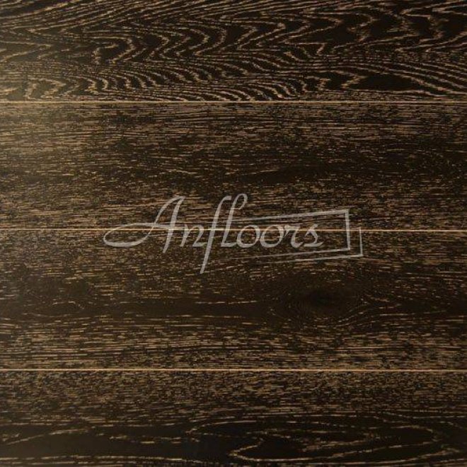 Массивная доска Amber Wood Amber Wood Дуб Мокко 18х120х300-1800 - фото 1