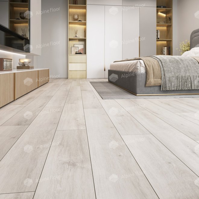 Кварц виниловый ламинат Alpine Floor Classic ECO 134-5 Ясень Серый - фото 3